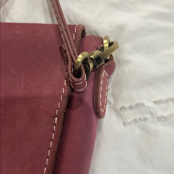 Portland Leather Goods Metro Crossbody Bag - mauve/rose - Picture 9 of 10